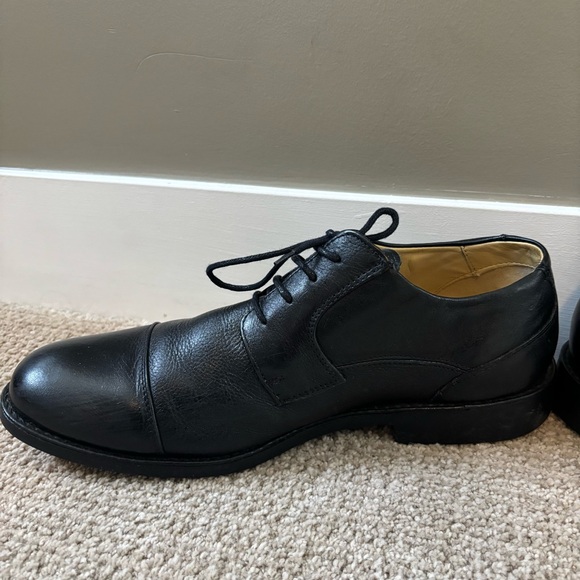 Belvedere Duke Black Cap Toe Oxford Shoes Men’s 11.5 D - Picture 6 of 11